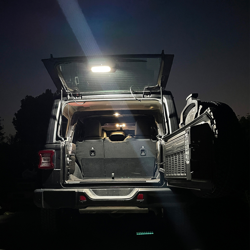 Outdoor Camping Dome - led Tailgate Reading Lights Rear Trunk