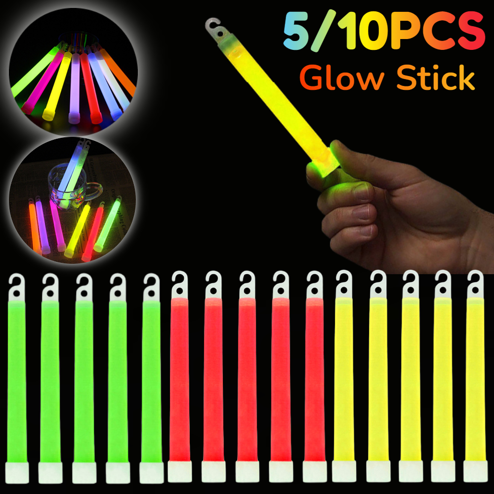 Glow Sticks Survival - 1/5/10PCS Fluorescence Glow Stick Military Glow