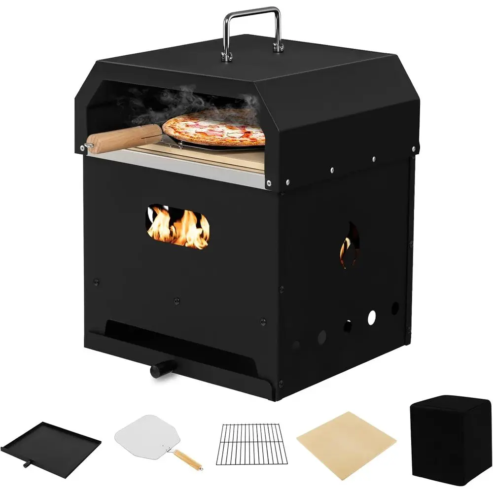 Outdoor Camping Oven - Outdoor 4-in-1 Wood Fired Pizza Oven