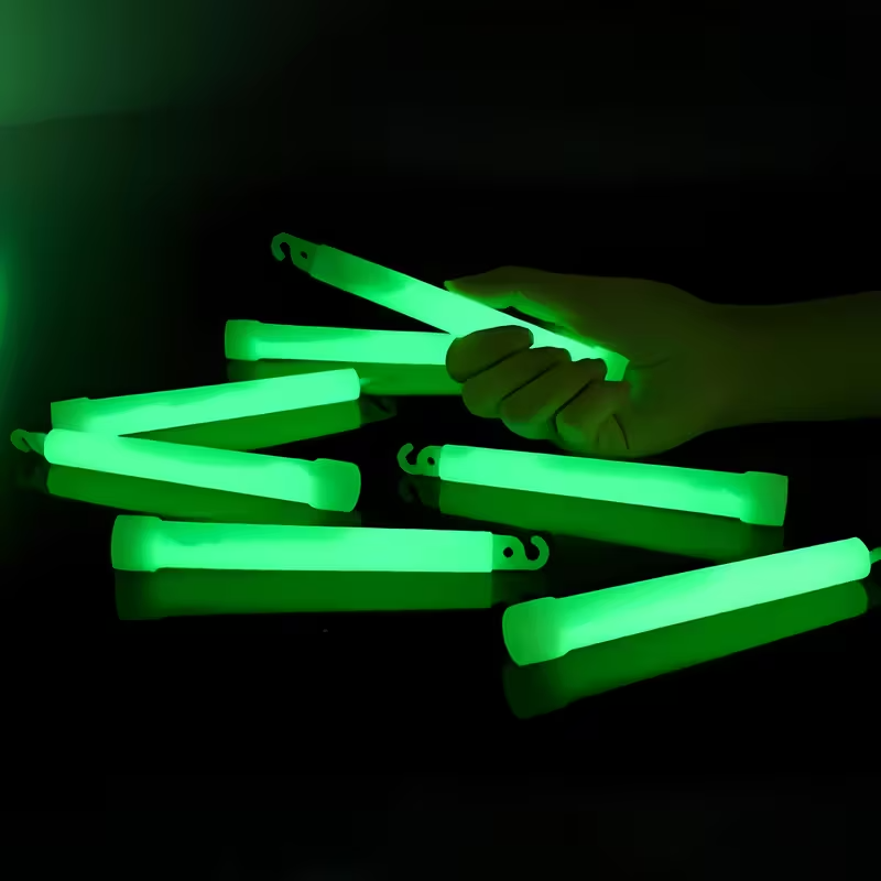 Glow Sticks Survival - 6-Inch Mini Glow Sticks with Hook