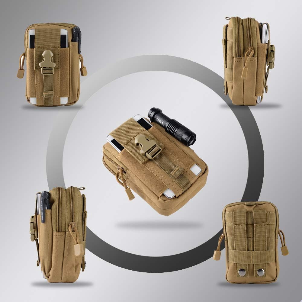 Tactical Molle Belt Pouch Mili - Outdoor Camping Adventure reseña y precio