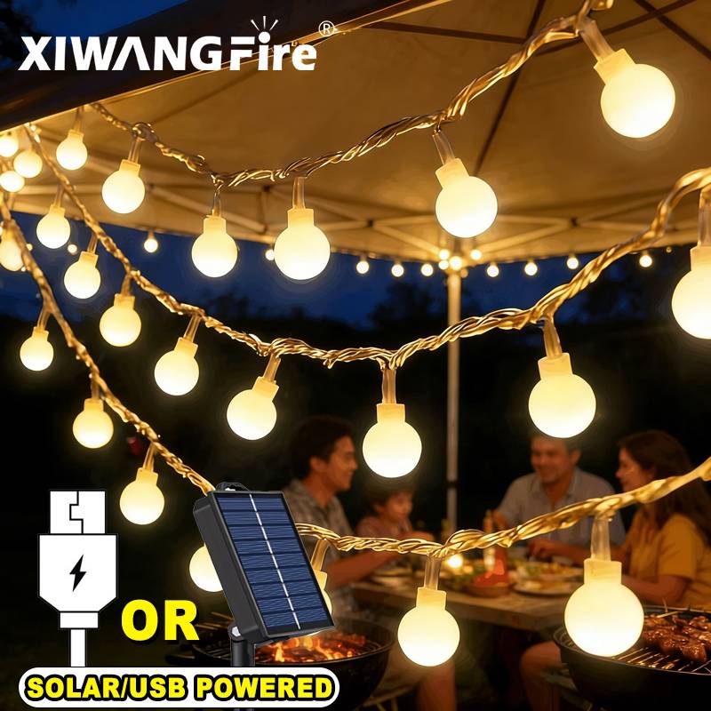 3-10M Solar/USB/Battery String - Battery Outdoor Camping reseña y precio