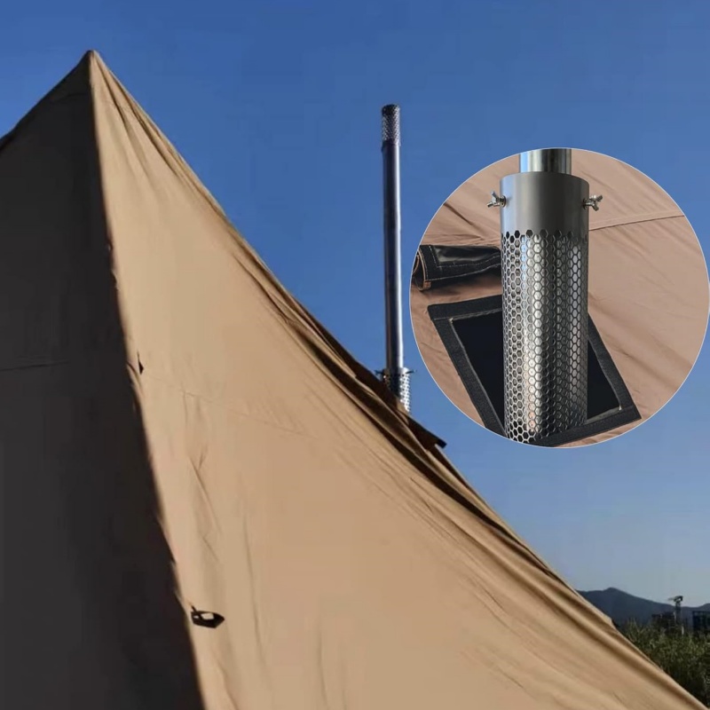 Camping Stove Pipe Stainless S - Outdoor Camping Stove Wood reseña y precio