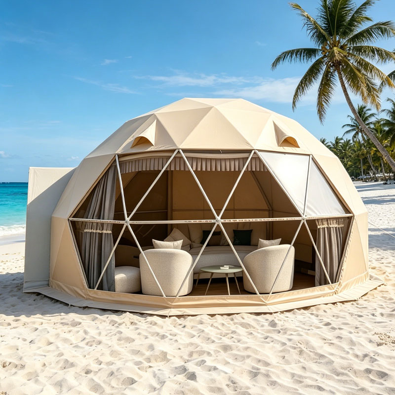 Luxury Glamping Dome House Geo - Outdoor Camping Dome reseña y precio