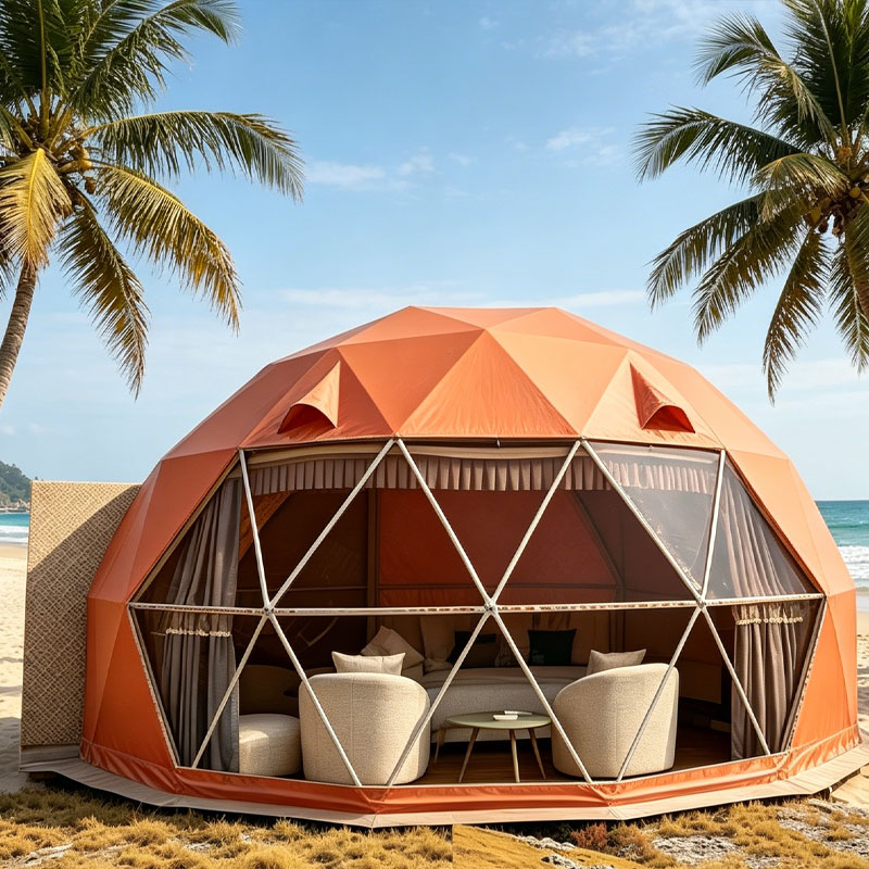 Luxury Glamping Dome House Geo - Outdoor Camping Dome reseña y precio