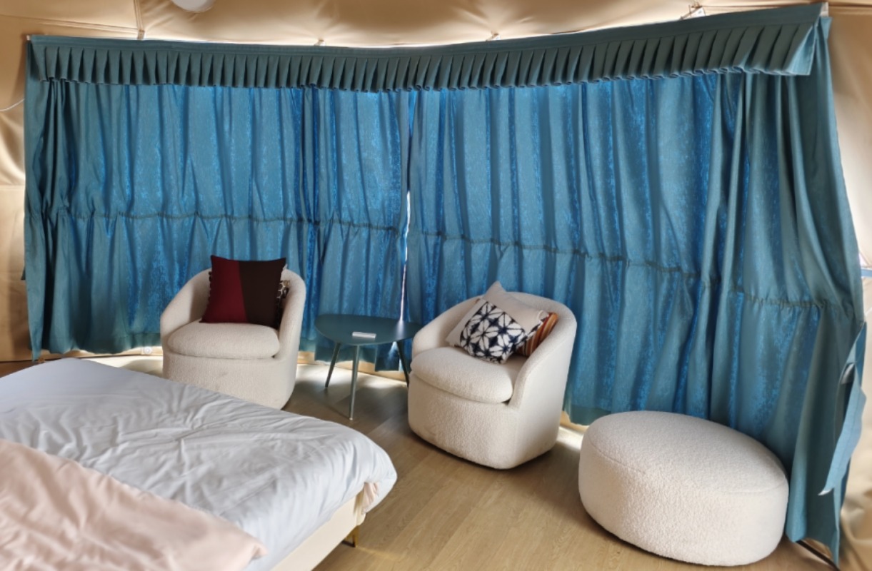 Luxury Glamping Dome House Geo - Outdoor Camping Dome reseña y precio