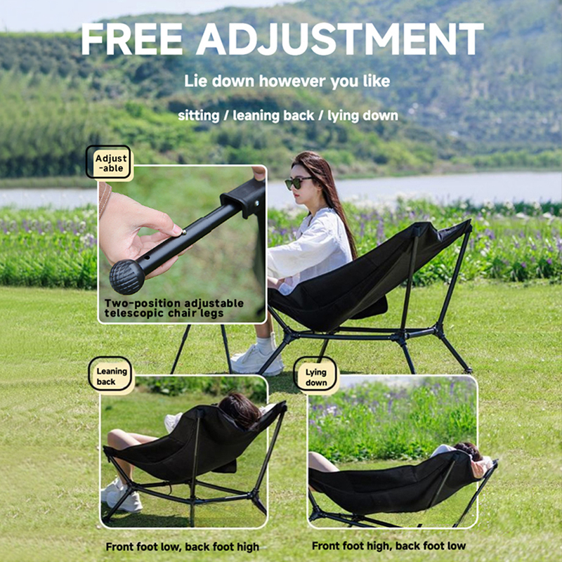 WESTTUNE Folding Lounger Chair - Outdoor Camping Recliner reseña y precio