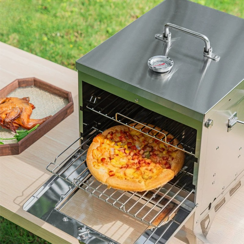 Camping Stove Stainless Steel  - Outdoor Camping Oven reseña y precio