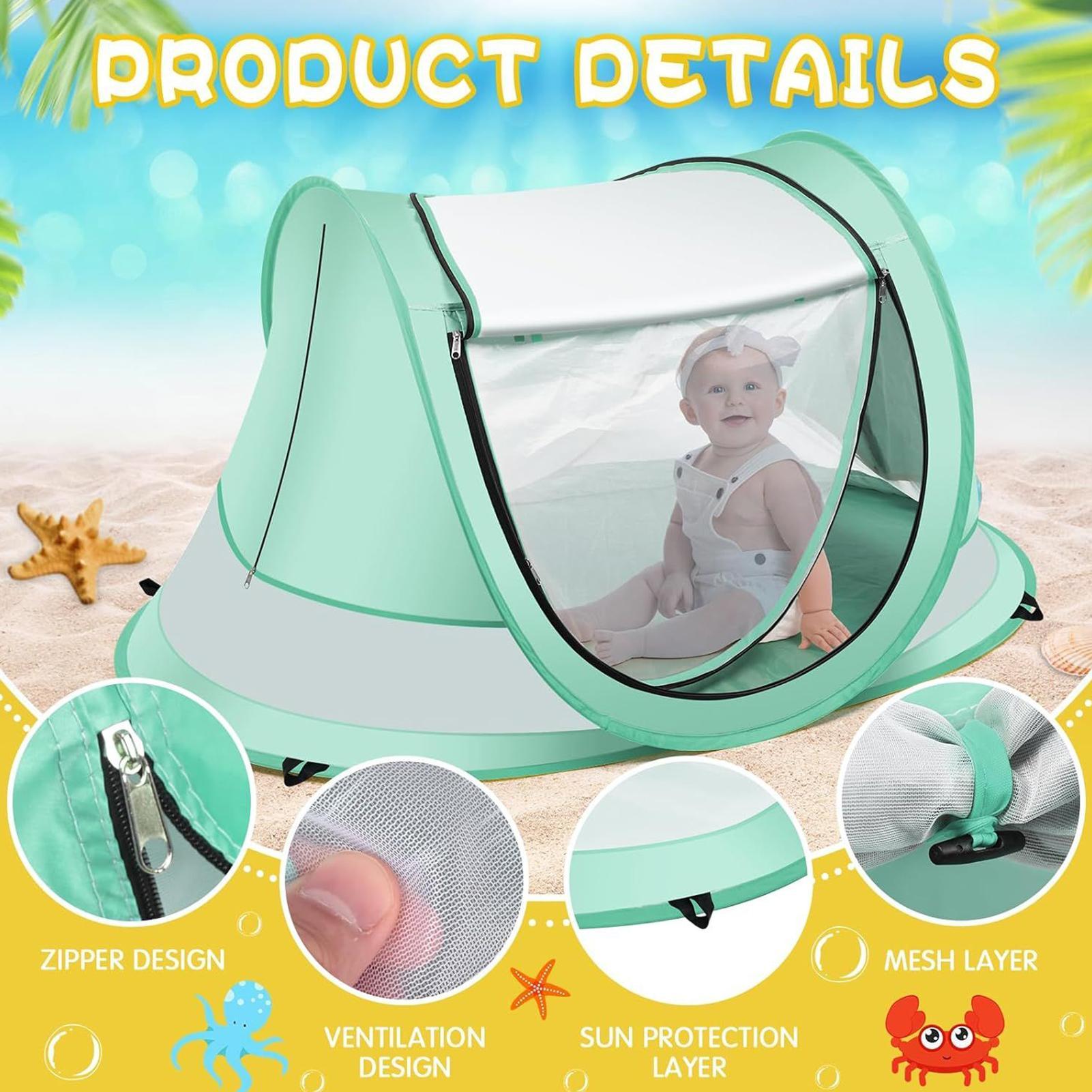 Toddler Beach Tent Outdoor Bab - Outdoor Camping Dome reseña y precio