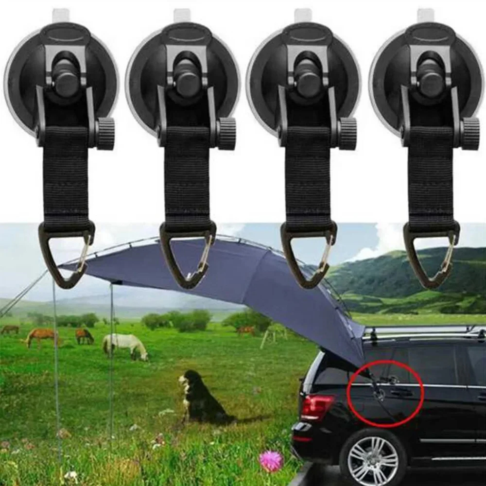 4PCS Auto Zelt Saugnäpfe Schna - Camping Zelt Outdoor reseña y precio
