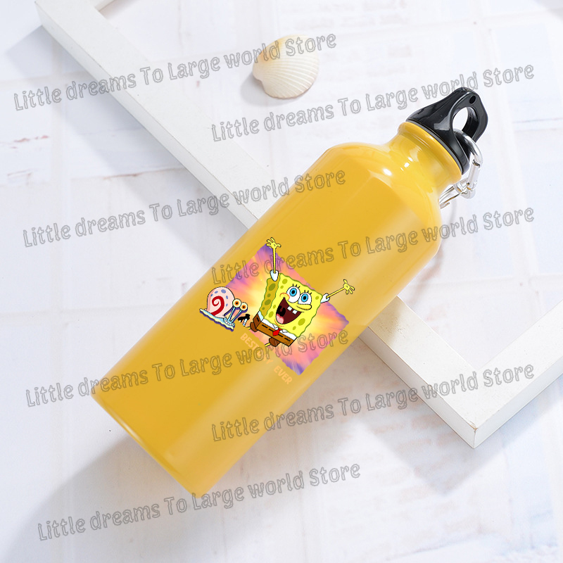 SpongeBobs Aluminum Water Bott - Outdoor Y Camping reseña y precio