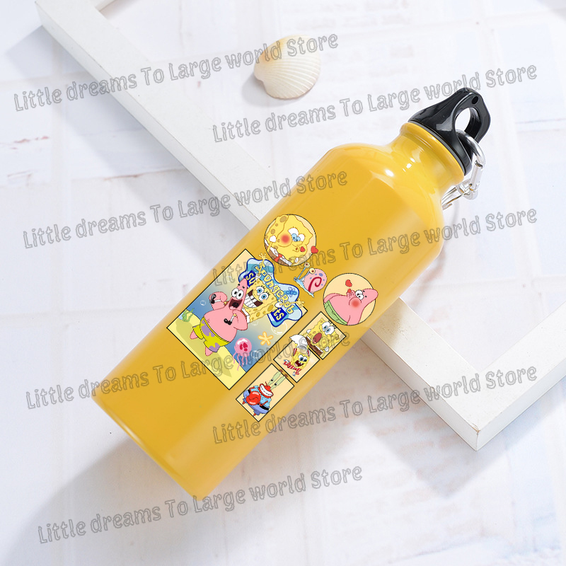 SpongeBobs Aluminum Water Bott - Outdoor Y Camping reseña y precio