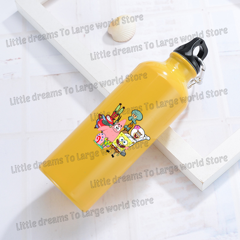SpongeBobs Aluminum Water Bott - Outdoor Y Camping reseña y precio