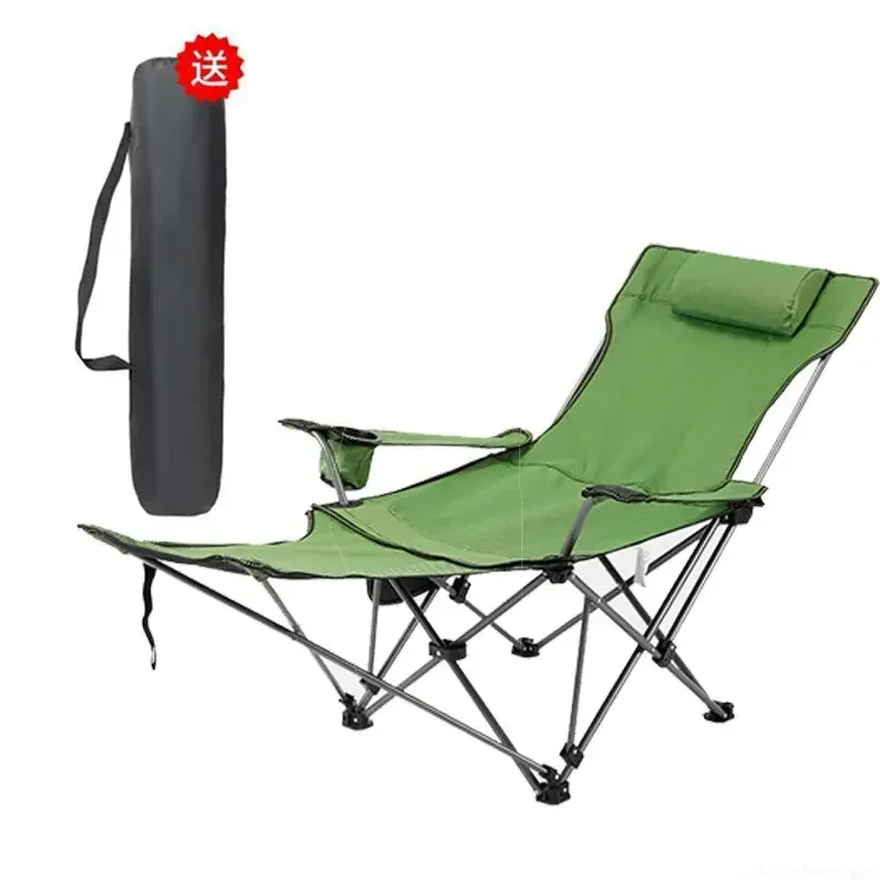 2in1 Outdoor Folding Chair Por - Outdoor Camping Recliner reseña y precio