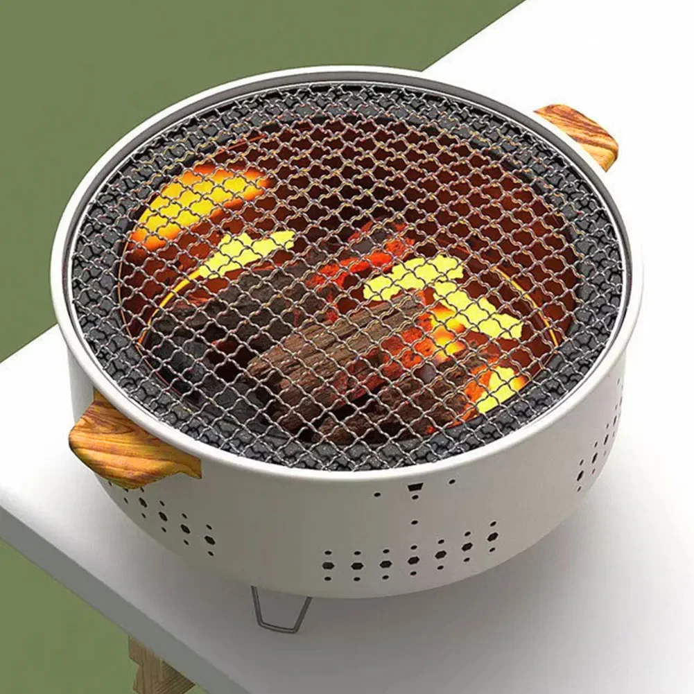 Round Barbecue Stove 1/3pcs Po - Outdoor Camping Oven reseña y precio
