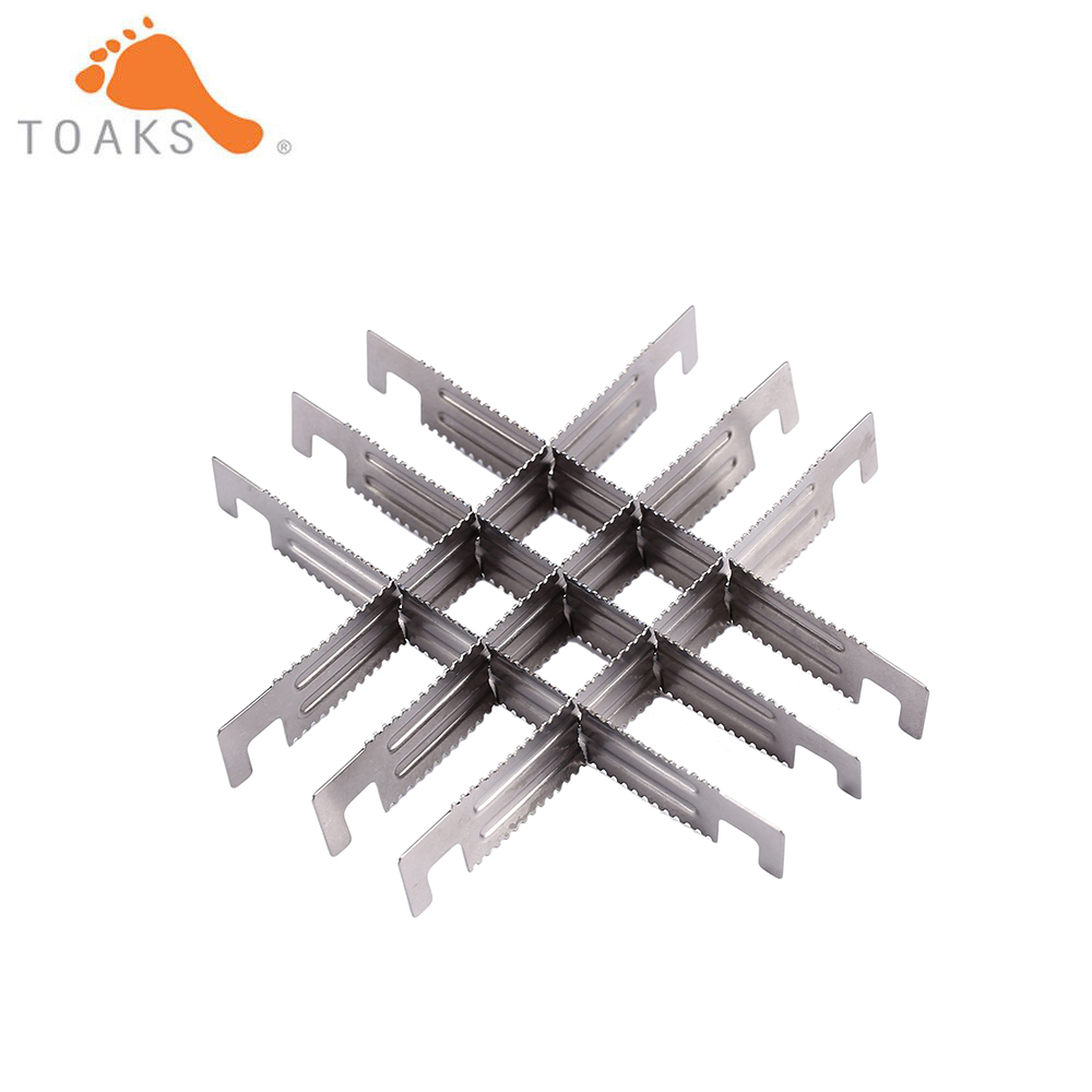 2/4/6pcs TOAKS Outdoor Titaniu - Outdoor Camping Stove Wood reseña y precio