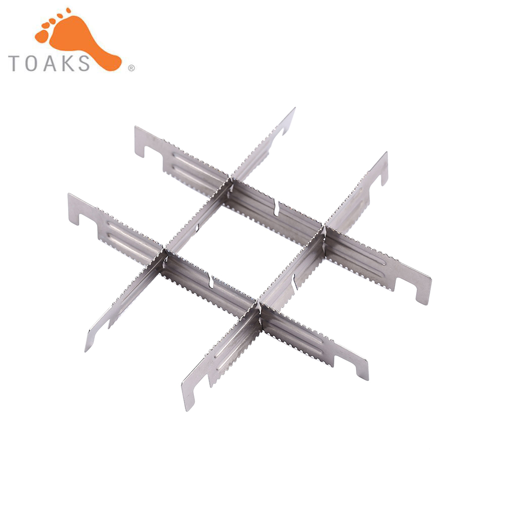 2/4/6pcs TOAKS Outdoor Titaniu - Outdoor Camping Stove Wood reseña y precio
