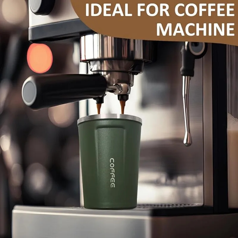 350-400mStainless Steel Coffee - Vacuum Insulated Flask reseña y precio