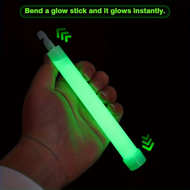 6-12PCS LED Glow Stick with Ho - Glow Sticks Survival reseña y precio