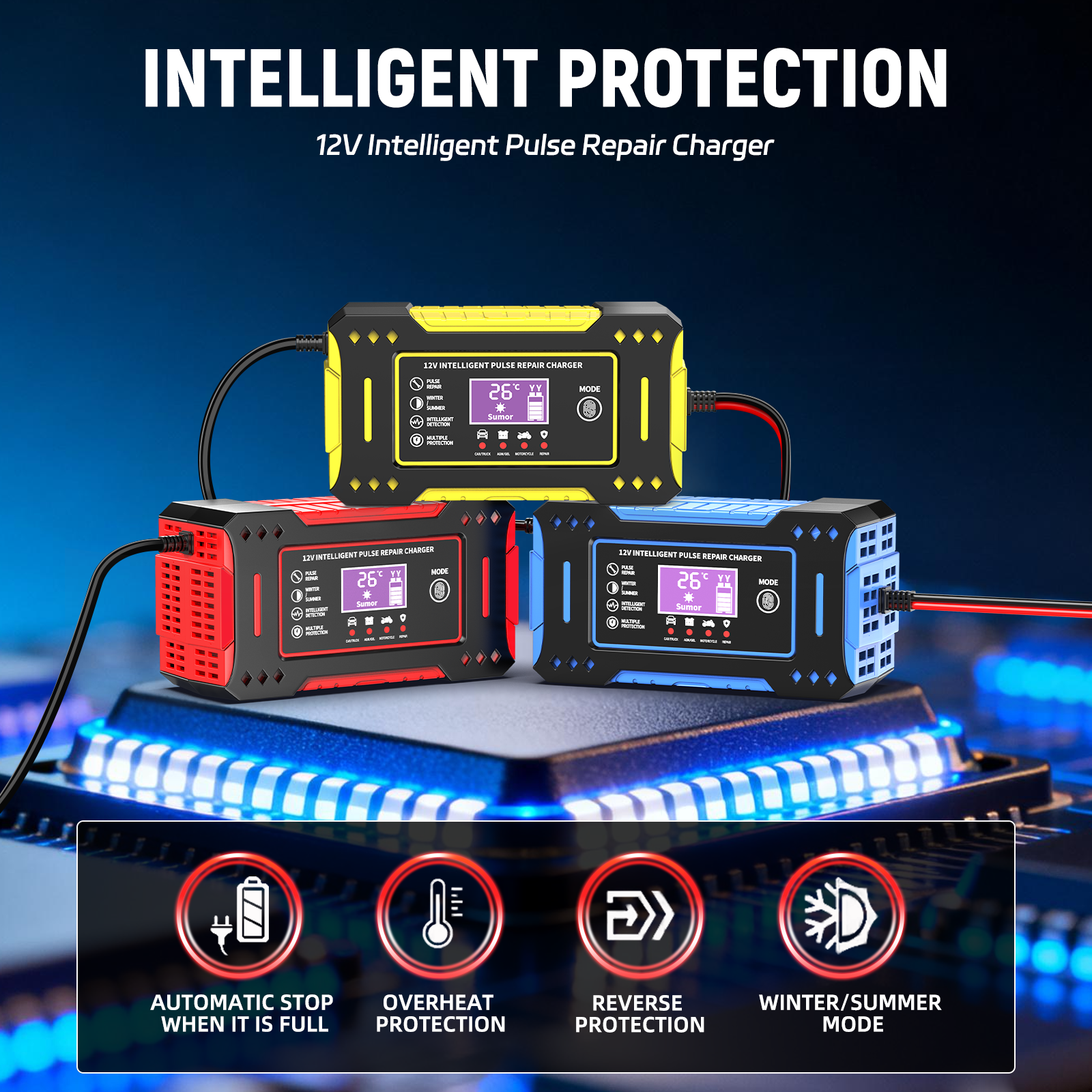 12V 6A Dedicated Outdoor Power - Battery Outdoor Camping reseña y precio