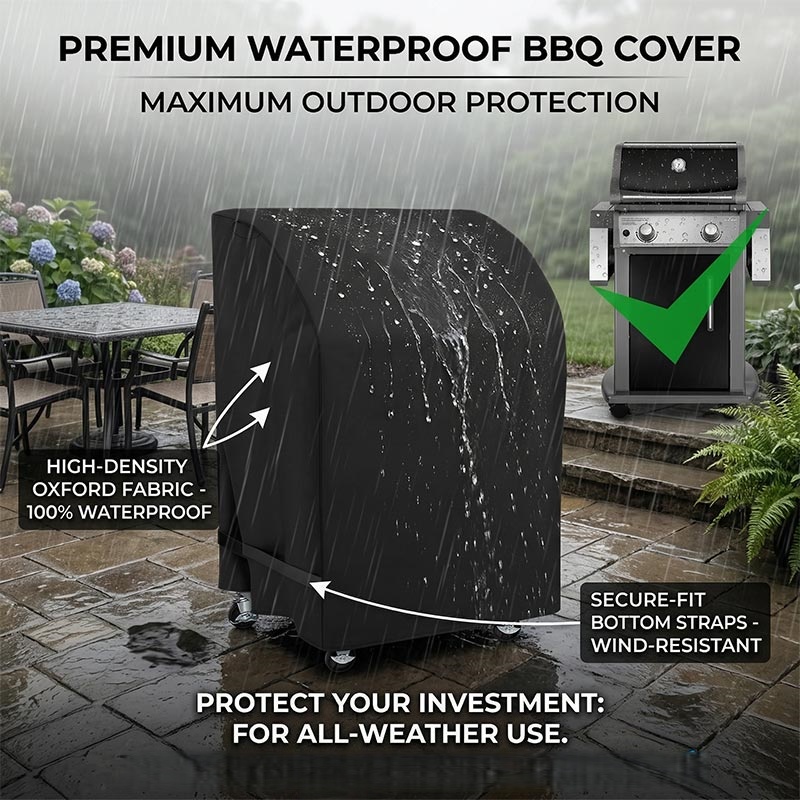 Outdoor BBQ Grill Cover,Dustpr - Outdoor Gas Stove reseña y precio