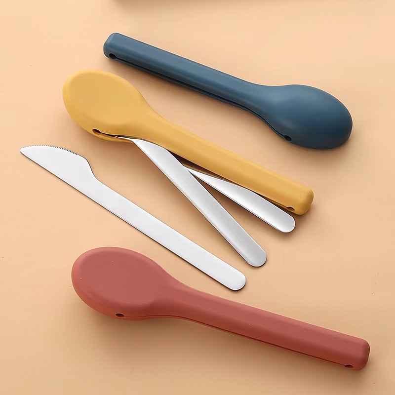 3-Piece Portable Flatware Pock - Outdoor Y Camping reseña y precio