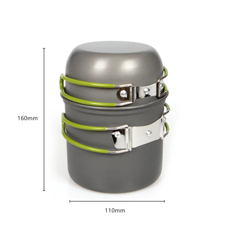 Ultralight Camping Pot Set Out - Outdoor Camping Cooking Set reseña y precio