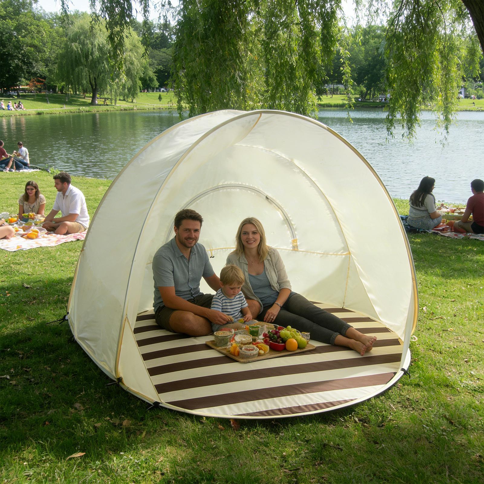 Portable Quick-opening Beach T - Outdoor Camping Dome reseña y precio