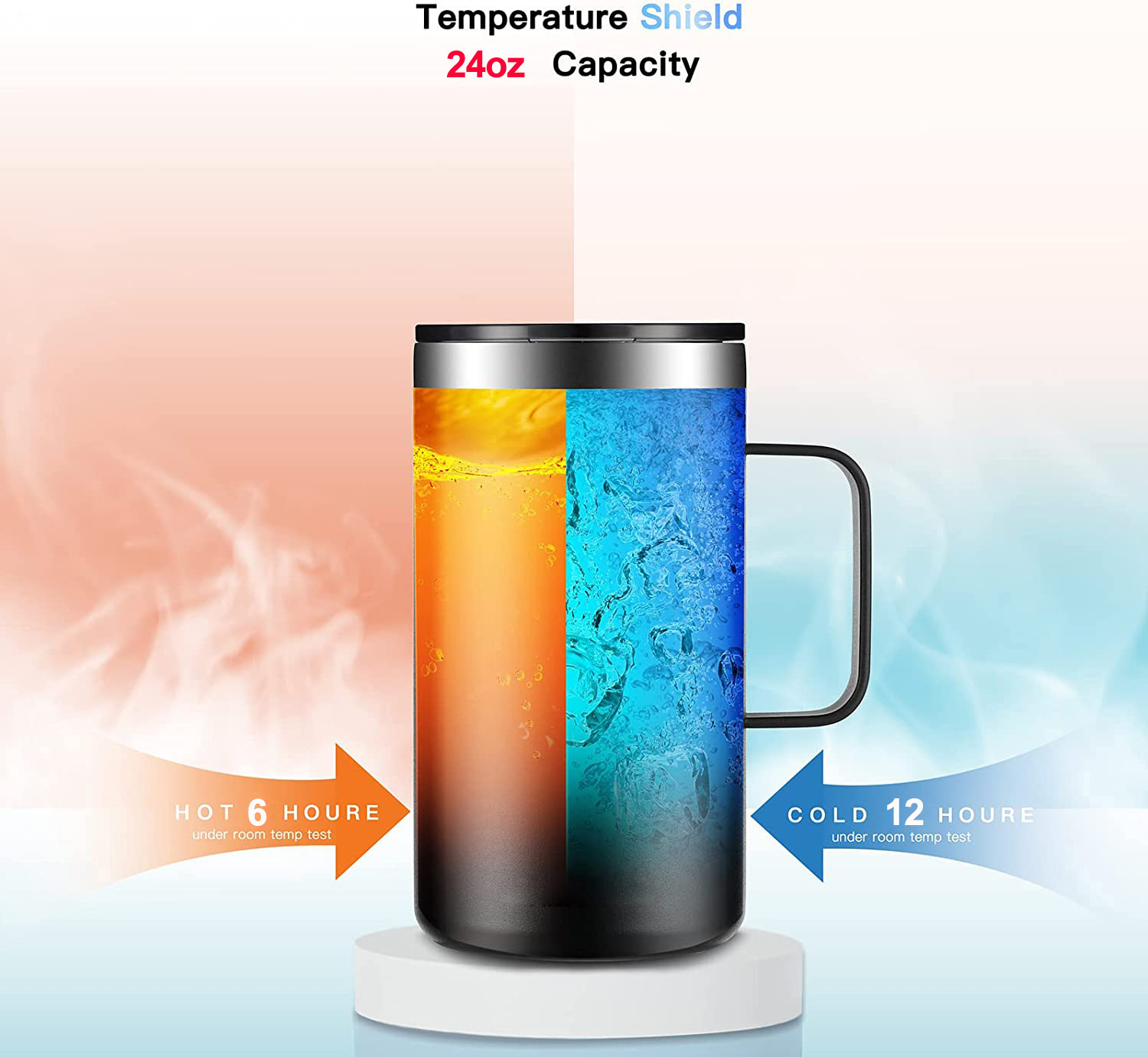 680ml Stainless Steel Coffee C - Vacuum Insulated Flask reseña y precio