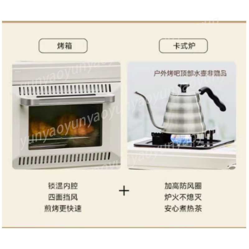 Portable Outdoor Gas Oven Oven - Outdoor Camping Oven reseña y precio