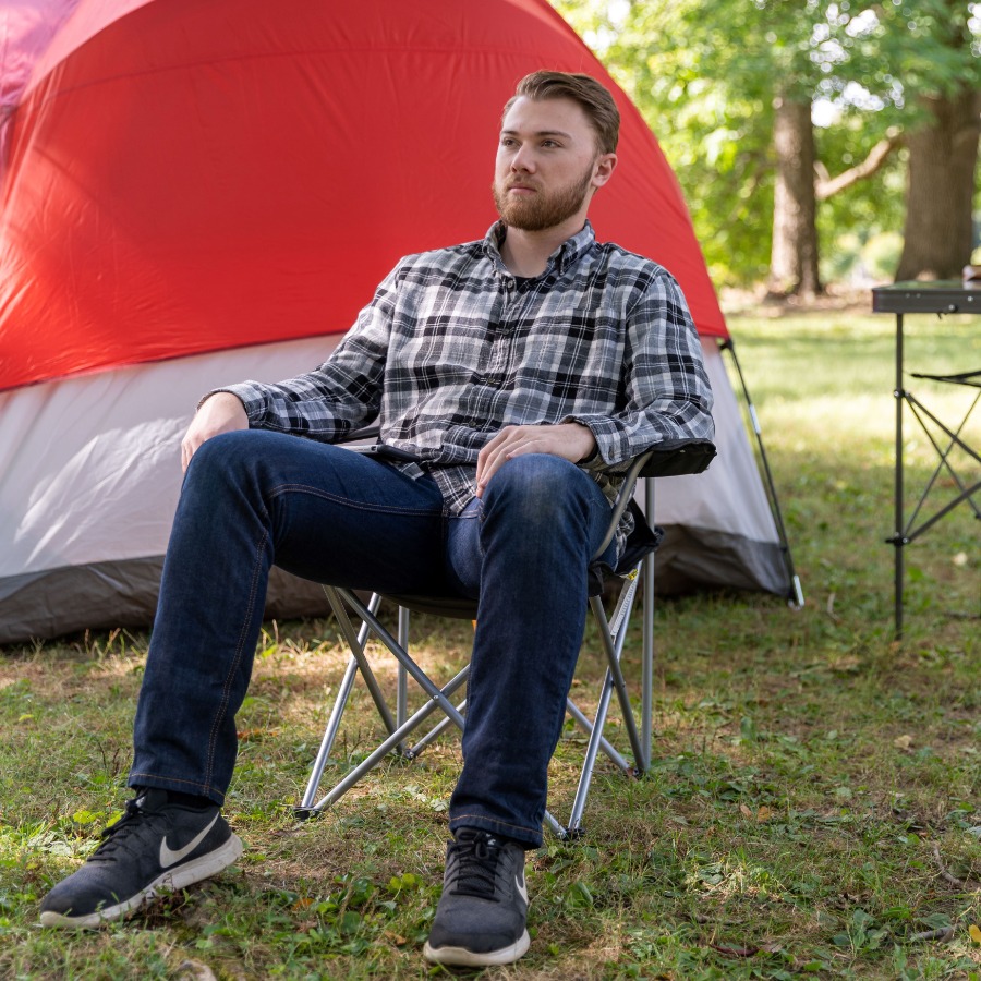 6-Pack Quad Folding Camp Chair - Camping Quad reseña y precio