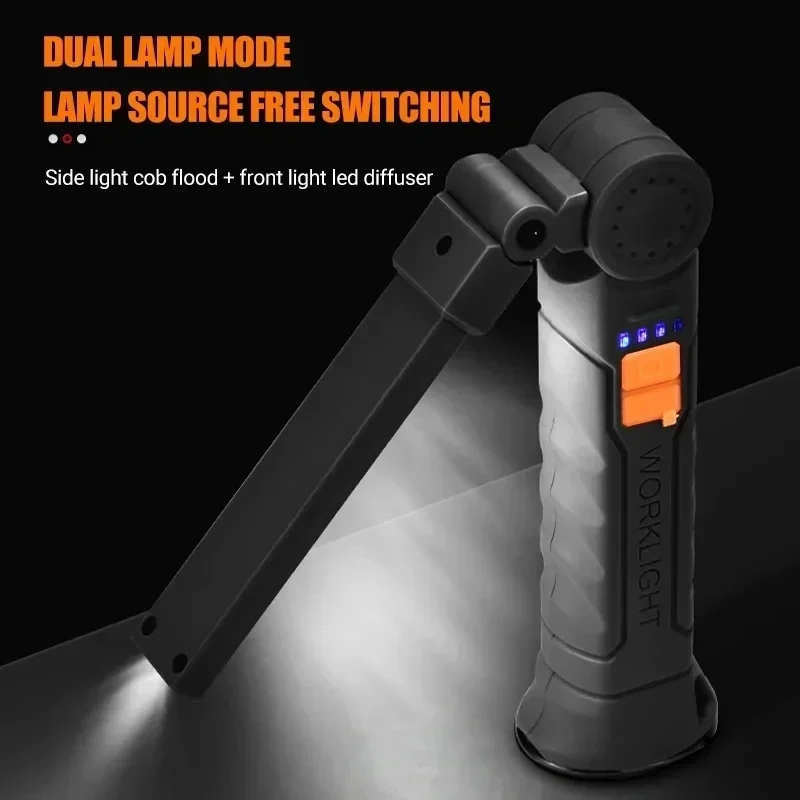 Portable COB LED Flashlight US - Battery Outdoor Camping reseña y precio