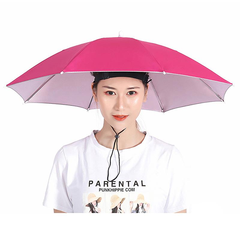 Portable Fishing Umbrella Hat  - Outdoor Camping Hat reseña y precio