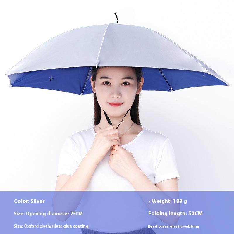 Portable Fishing Umbrella Hat  - Outdoor Camping Hat reseña y precio