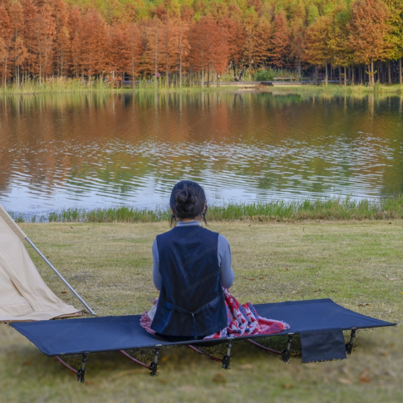 Outdoor folding bed camping ca - Outdoor Camping Recliner reseña y precio