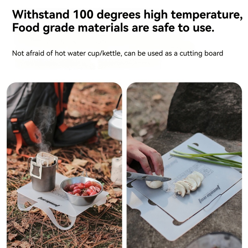 Outdoor PP Board Folding Table - Outdoor Camping Cooking Table reseña y precio