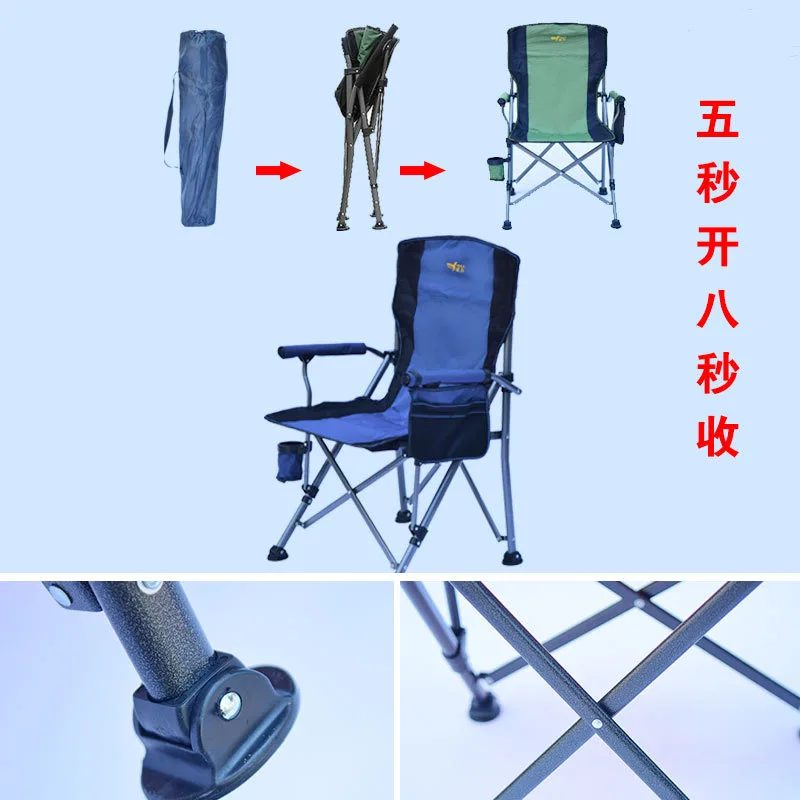 Heavy Duty Chairs Outdoor Fold - Camping Quad reseña y precio