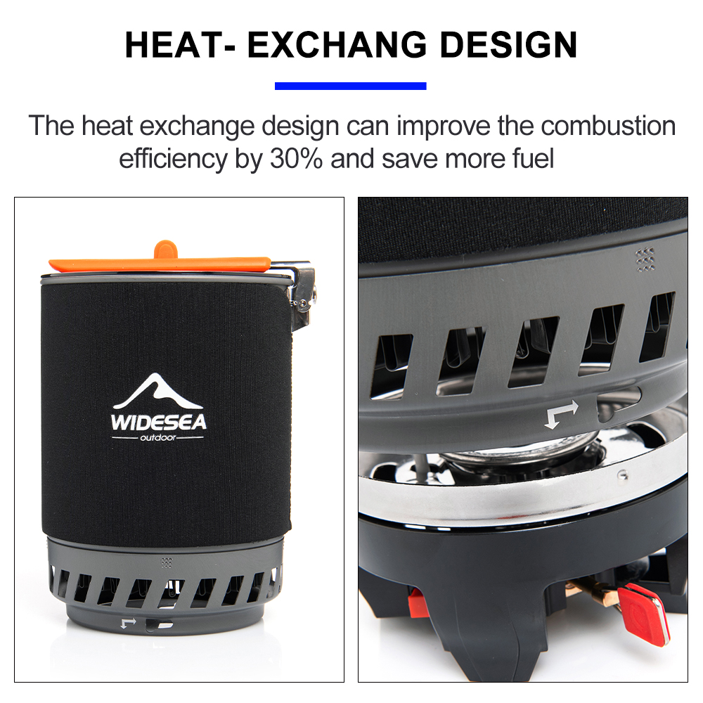 Widesea Camping Cooking System - Outdoor Camping Cooking Set reseña y precio