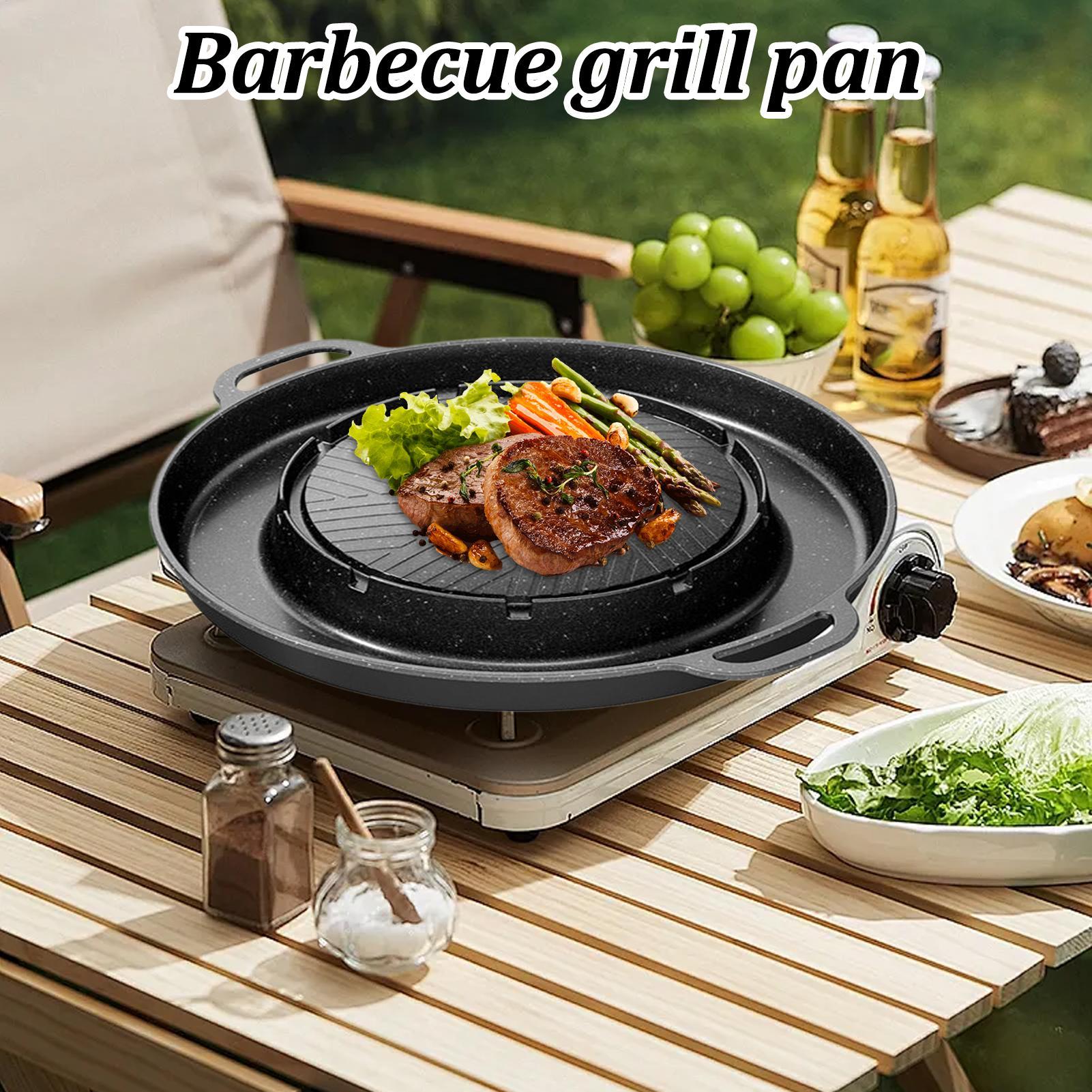 2-in-1 Grill & Hot Pan for Sto - Outdoor Camping Cooking Table reseña y precio