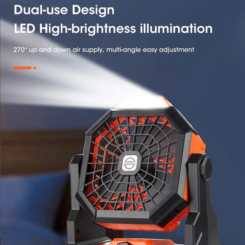 7800mAh Portable Rechargeable  - Outdoor Camping Fan reseña y precio