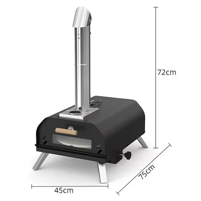11/12/13inch Outdoor Oven Char - Outdoor Camping Oven reseña y precio