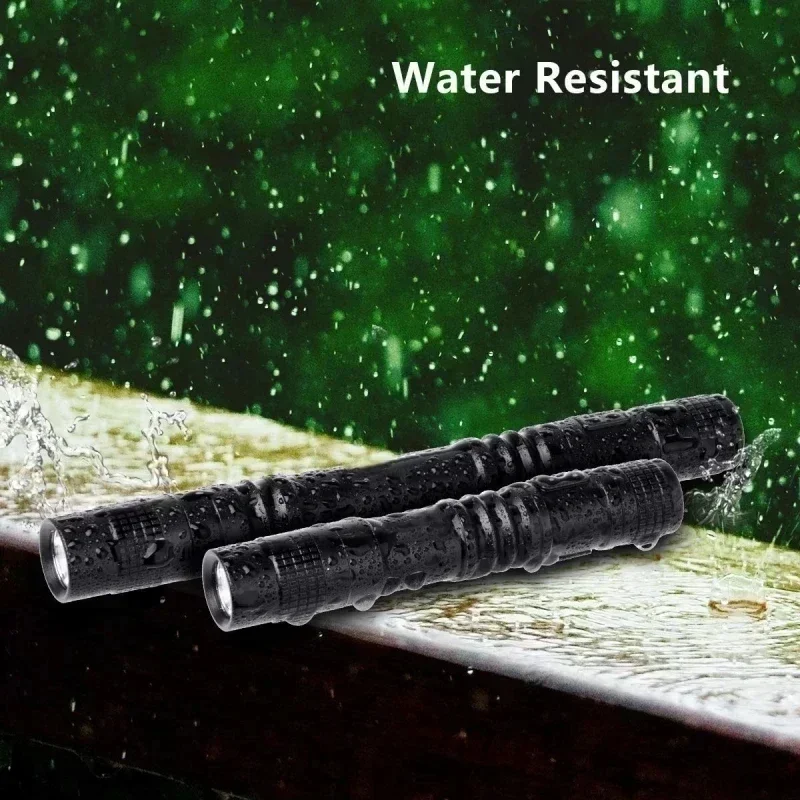 Portable Mini LED Pen Flashlig - Battery Outdoor Camping reseña y precio