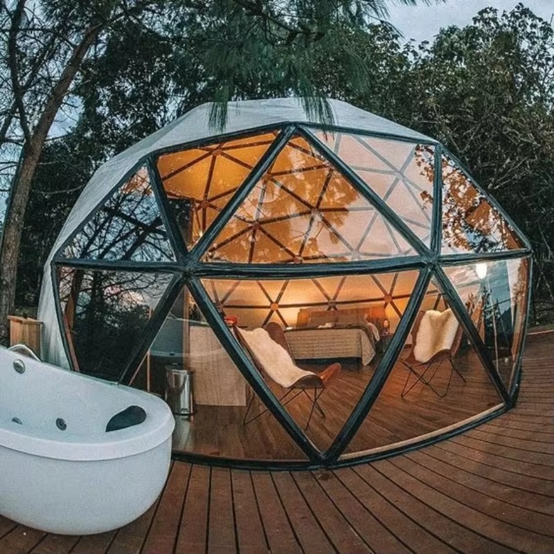 Camping Tent Glamping Dome Lux - Outdoor Camping Dome reseña y precio