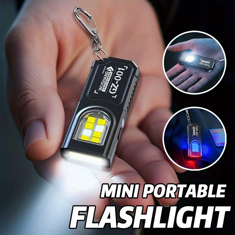 Powerful Mini COB LED Keychain - Outdoor Camping Adventure reseña y precio