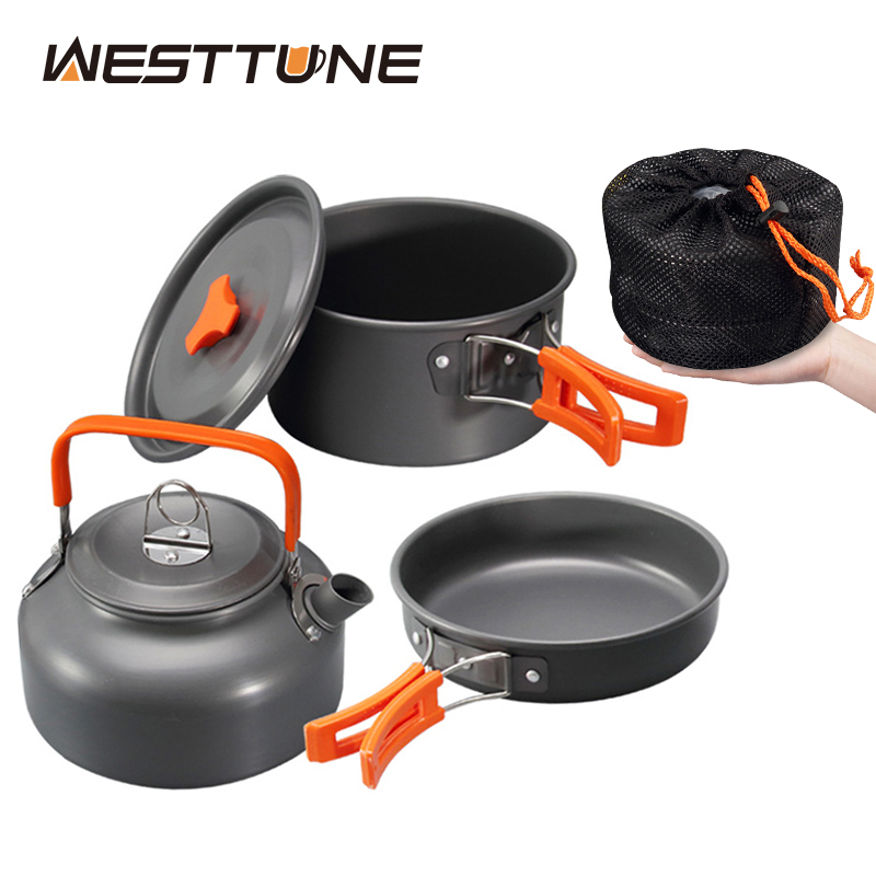 WESTTUNE Camping Cookware Kit  - Outdoor Camping Cooking Set reseña y precio