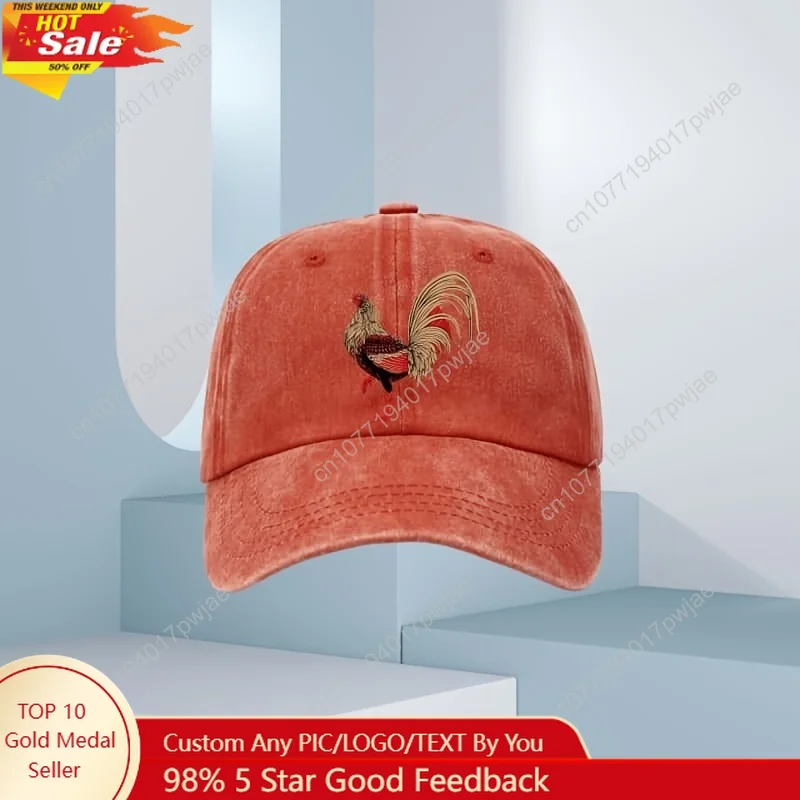 [Chicken Print Baseball Cap] A - Outdoor Camping Hat reseña y precio