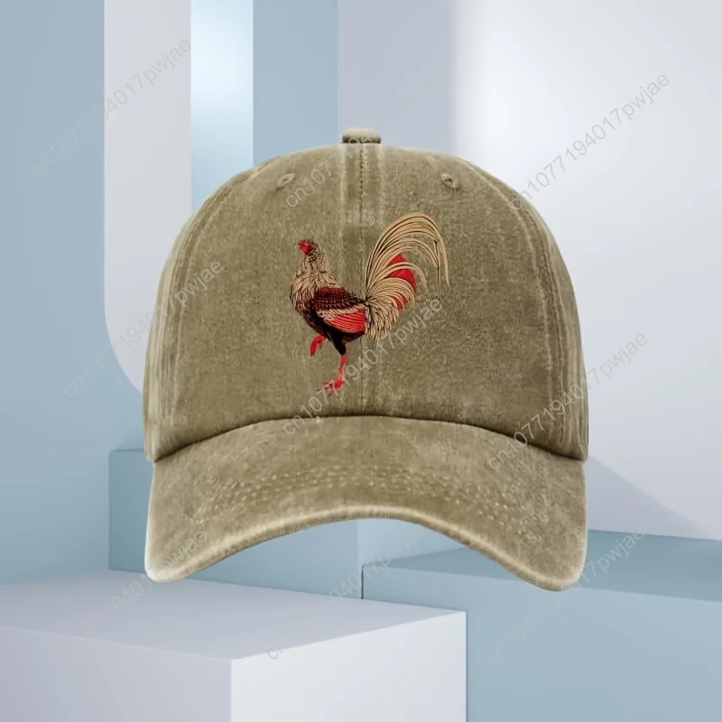 [Chicken Print Baseball Cap] A - Outdoor Camping Hat reseña y precio
