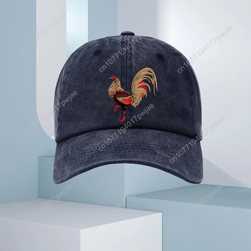 [Chicken Print Baseball Cap] A - Outdoor Camping Hat reseña y precio