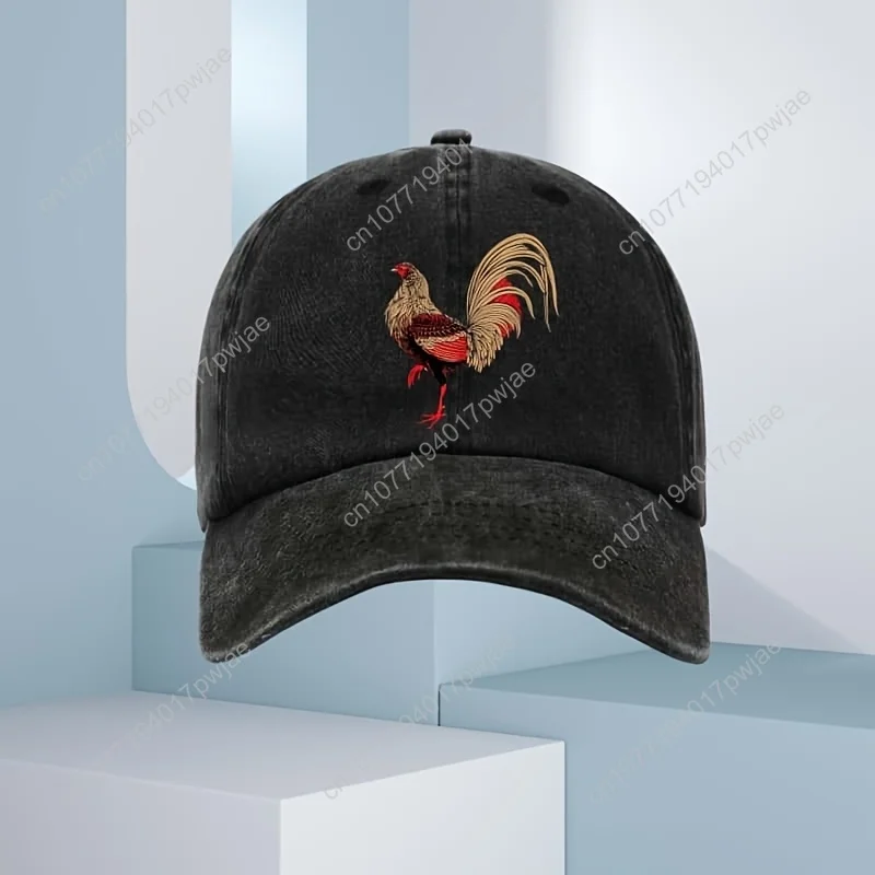[Chicken Print Baseball Cap] A - Outdoor Camping Hat reseña y precio