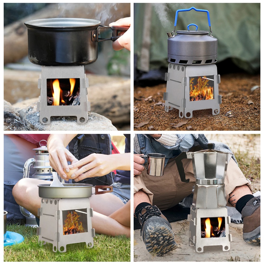 Camping Furnace Wood Stove Alc - Outdoor Camping Stove Wood reseña y precio
